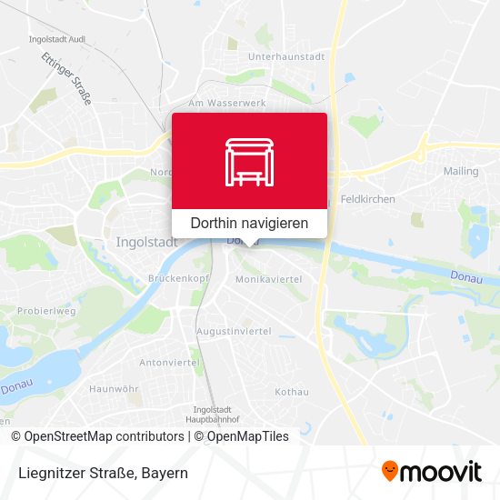 Liegnitzer Straße Karte