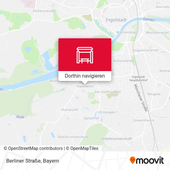 Berliner Straße Karte