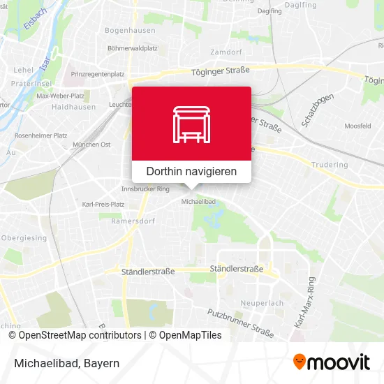 Michaelibad Karte
