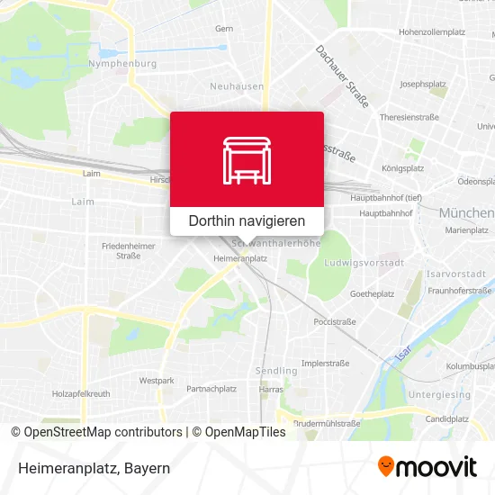 Heimeranplatz Karte