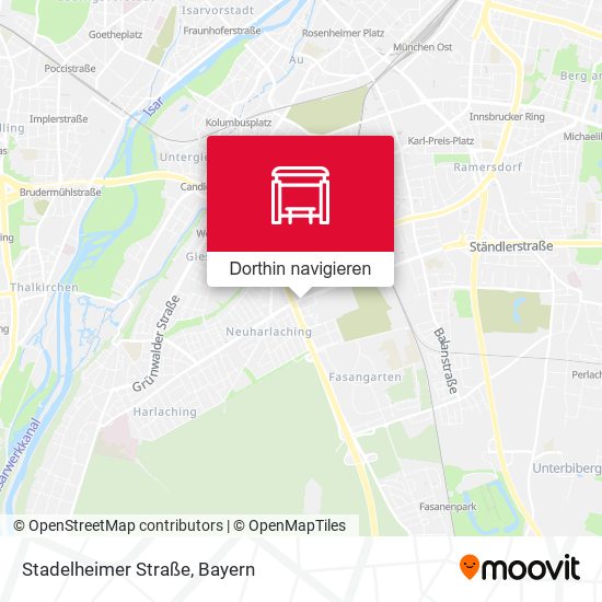 Stadelheimer Straße Karte