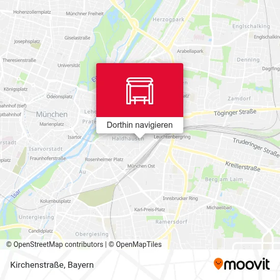 Kirchenstraße Karte