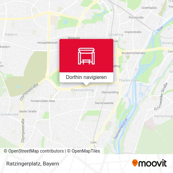 Ratzingerplatz Karte