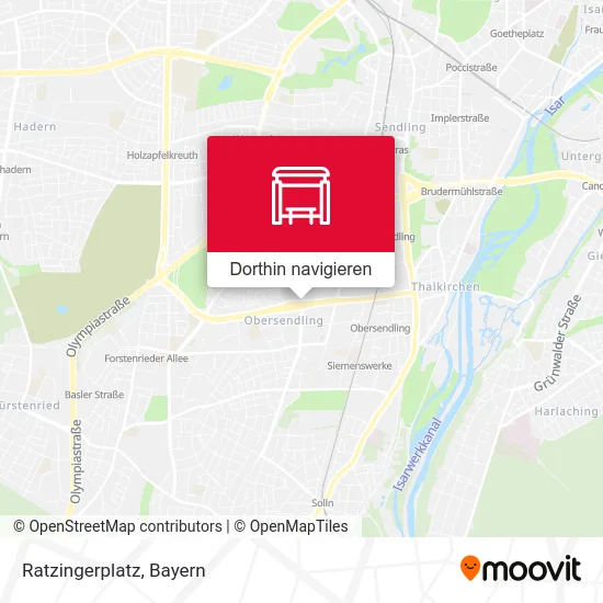 Ratzingerplatz Karte