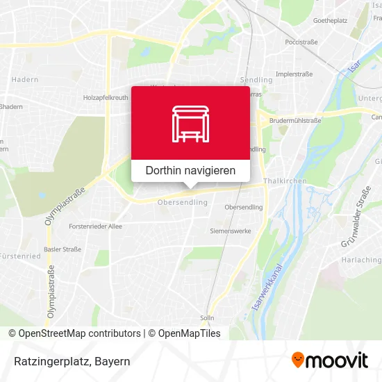 Ratzingerplatz Karte