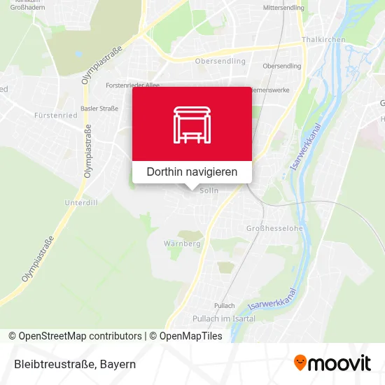 Bleibtreustraße Karte