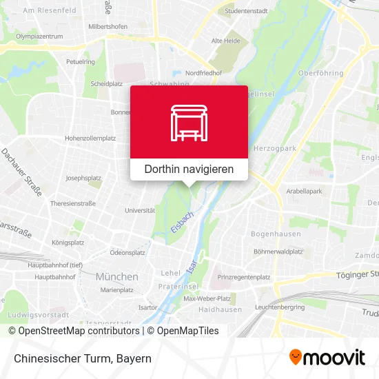 Chinesischer Turm Karte