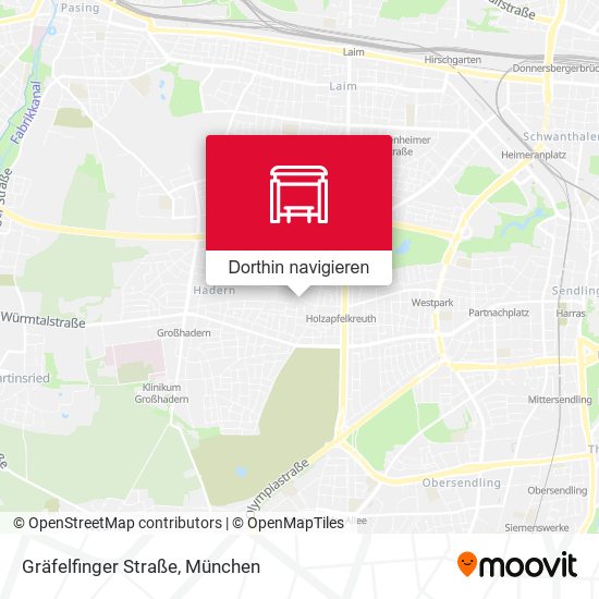 Gräfelfinger Straße Karte