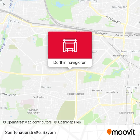 Senftenauerstraße Karte