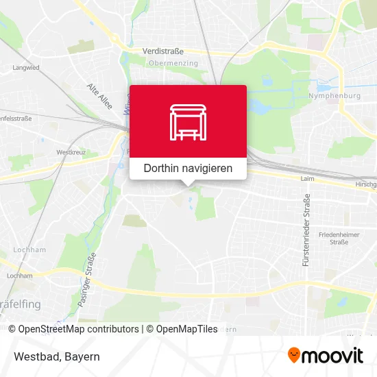 Westbad Karte