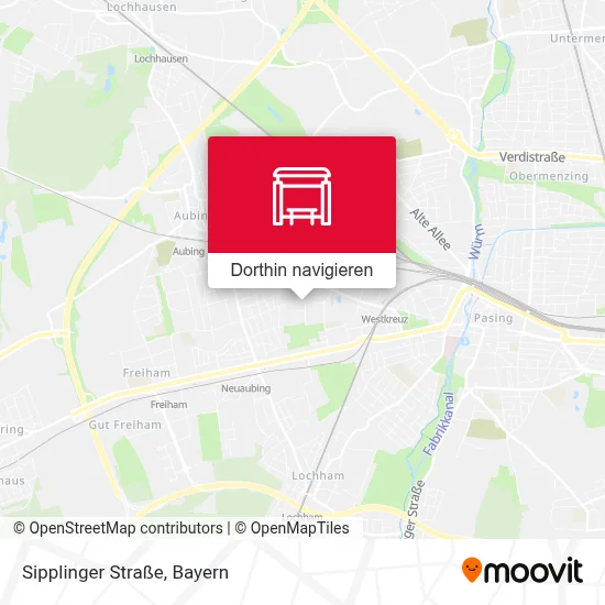 Sipplinger Straße Karte