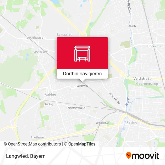 Langwied Karte