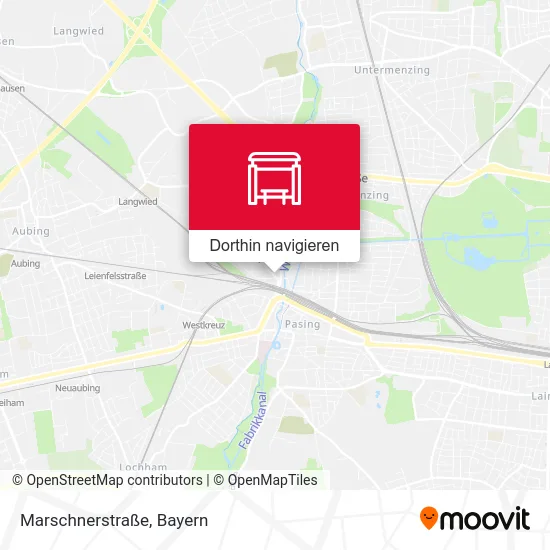 Marschnerstraße Karte