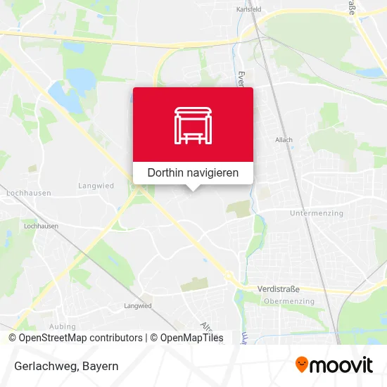 Gerlachweg Karte