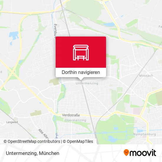 Untermenzing Karte