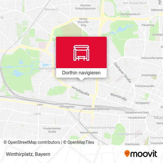 Winthirplatz Karte