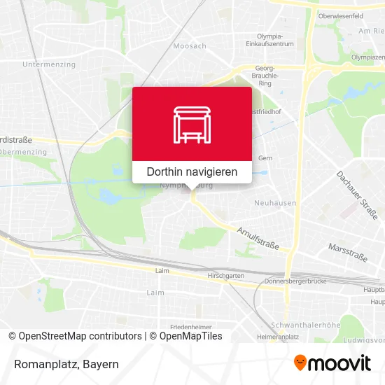 Romanplatz Karte