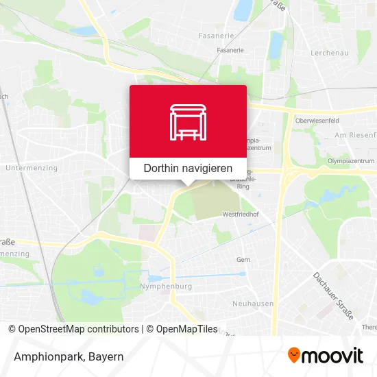 Amphionpark Karte