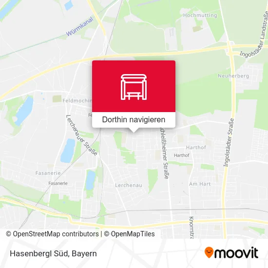 Hasenbergl Süd Karte