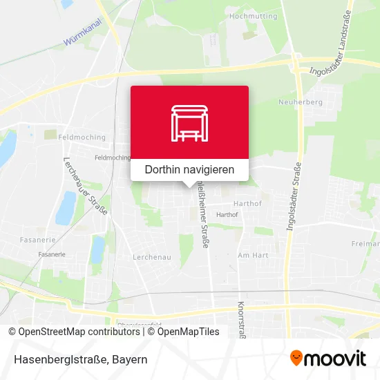 Hasenberglstraße Karte