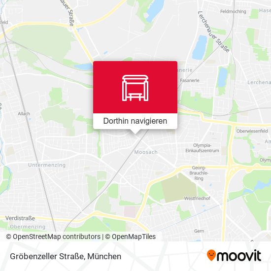Gröbenzeller Straße Karte