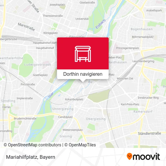 Mariahilfplatz Karte