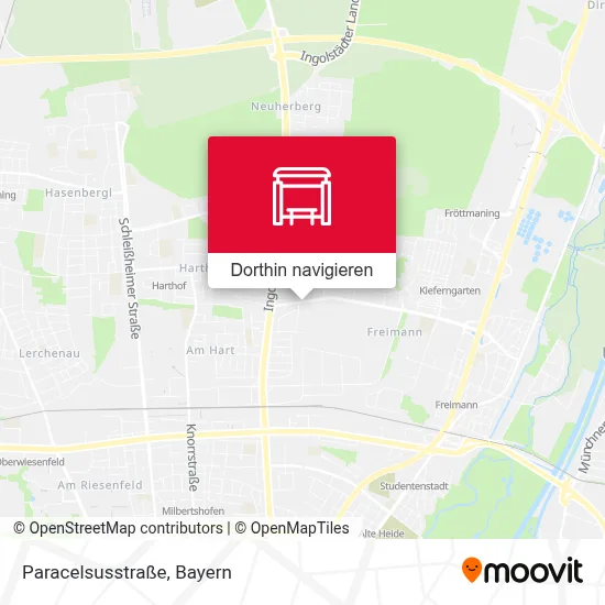 Paracelsusstraße Karte