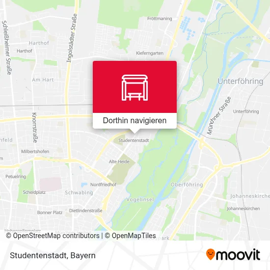 Studentenstadt Karte