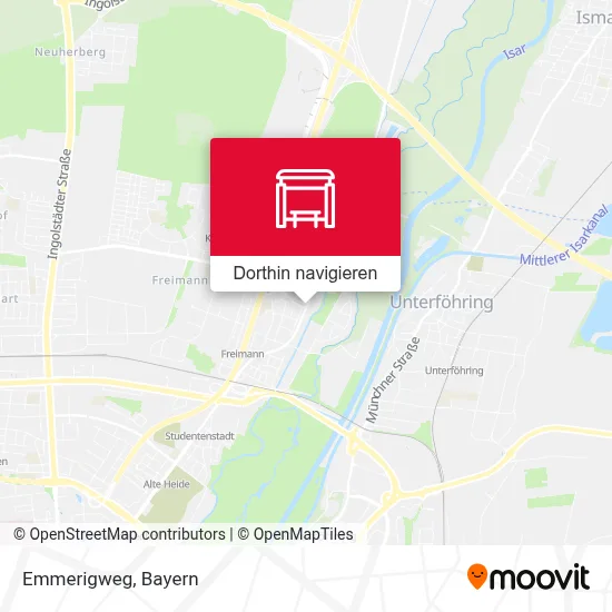 Emmerigweg Karte