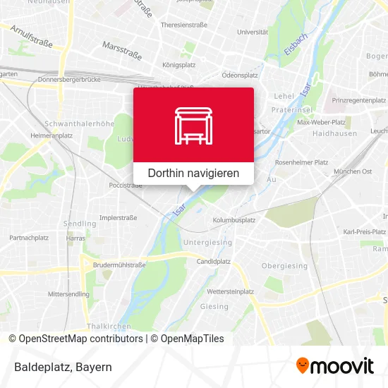 Baldeplatz Karte