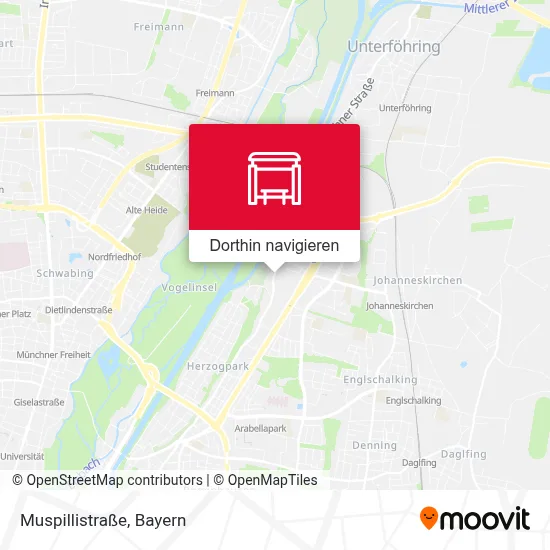 Muspillistraße Karte