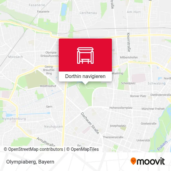 Olympiaberg Karte