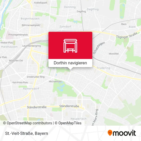 St.-Veit-Straße Karte