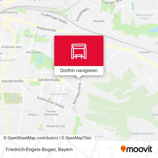 Friedrich-Engels-Bogen Karte