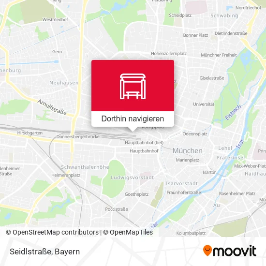 Seidlstraße Karte