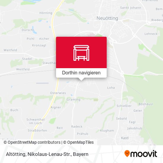 Altötting, Nikolaus-Lenau-Str. Karte