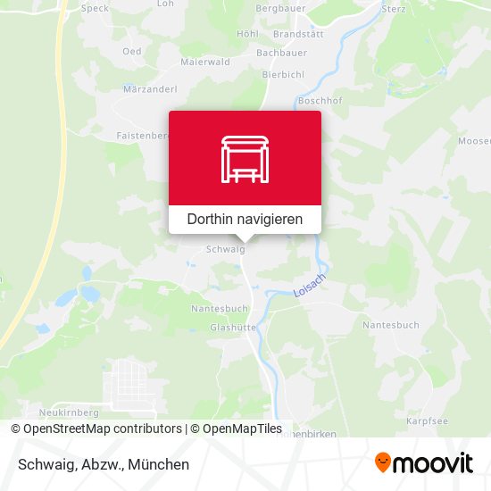 Schwaig, Abzw. Karte