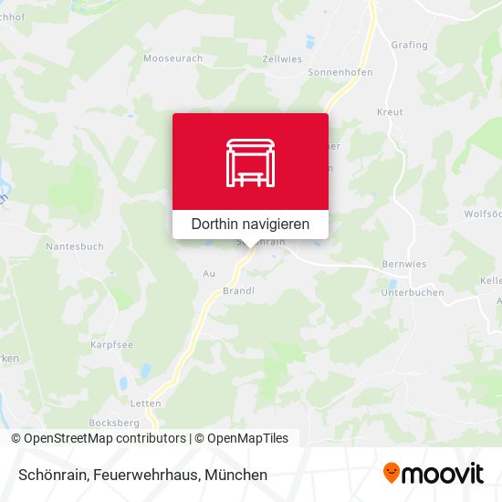 Schönrain, Feuerwehrhaus Karte