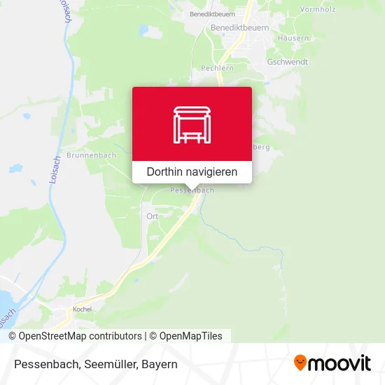 Pessenbach, Seemüller Karte