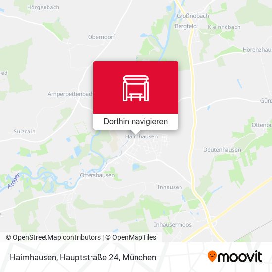 Haimhausen, Hauptstraße 24 Karte