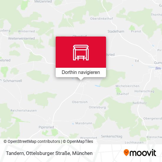 Tandern, Ottelsburger Straße Karte