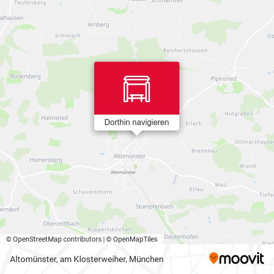 Altomünster, am Klosterweiher Karte