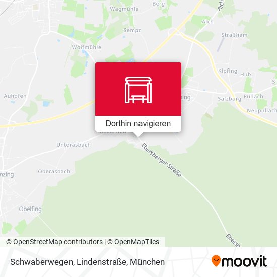 Schwaberwegen, Lindenstraße Karte