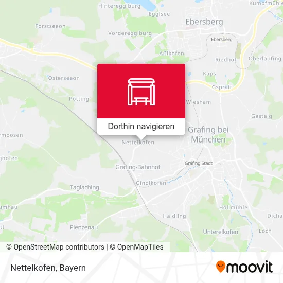 Nettelkofen Karte