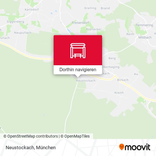 Neustockach Karte