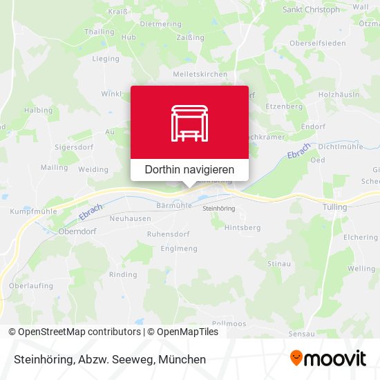 Steinhöring, Abzw. Seeweg Karte