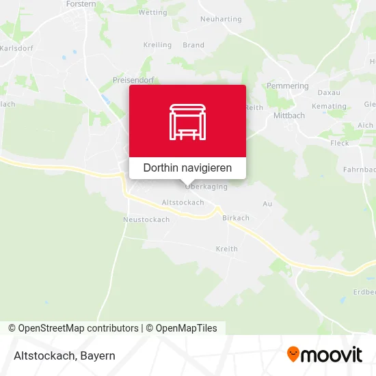 Altstockach Karte