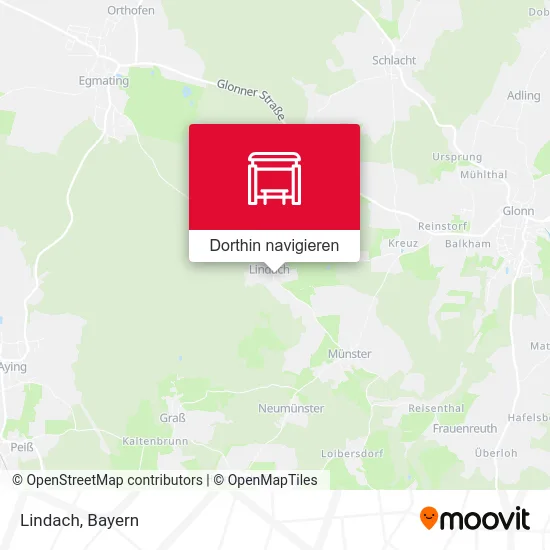 Lindach Karte