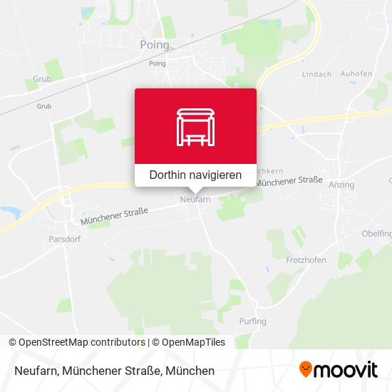 Neufarn, Münchener Straße Karte