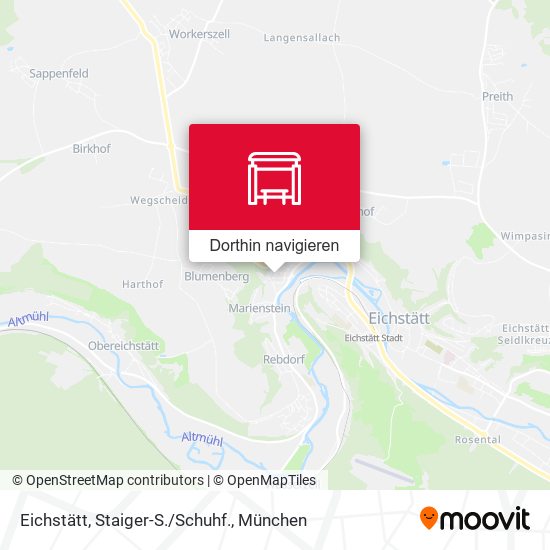 Eichstätt, Staiger-S./Schuhf. Karte